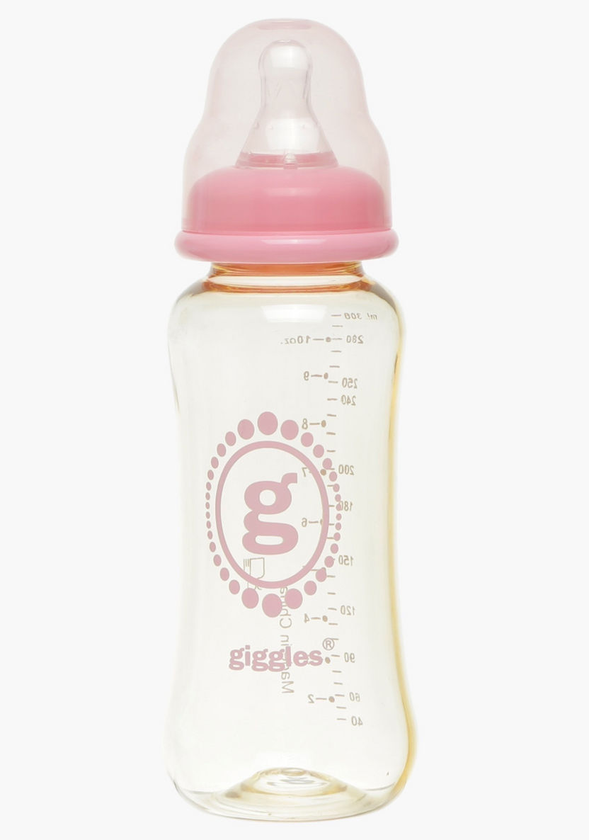 Giggles Printed Feeding Bottle - 300 ml-Bottles and Teats-image-0