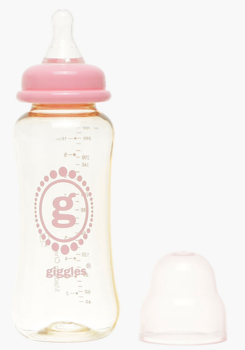 Giggles Printed Feeding Bottle - 300 ml-Bottles and Teats-image-1