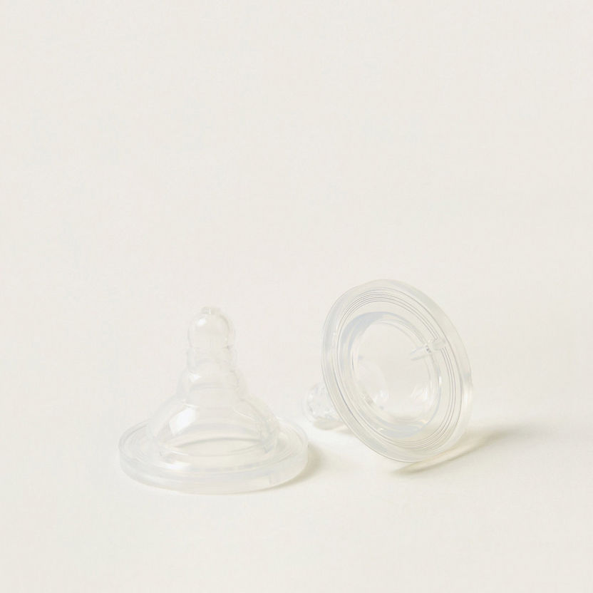 Giggles Silicone Nipples - Set of 2-Bottles and Teats-image-2