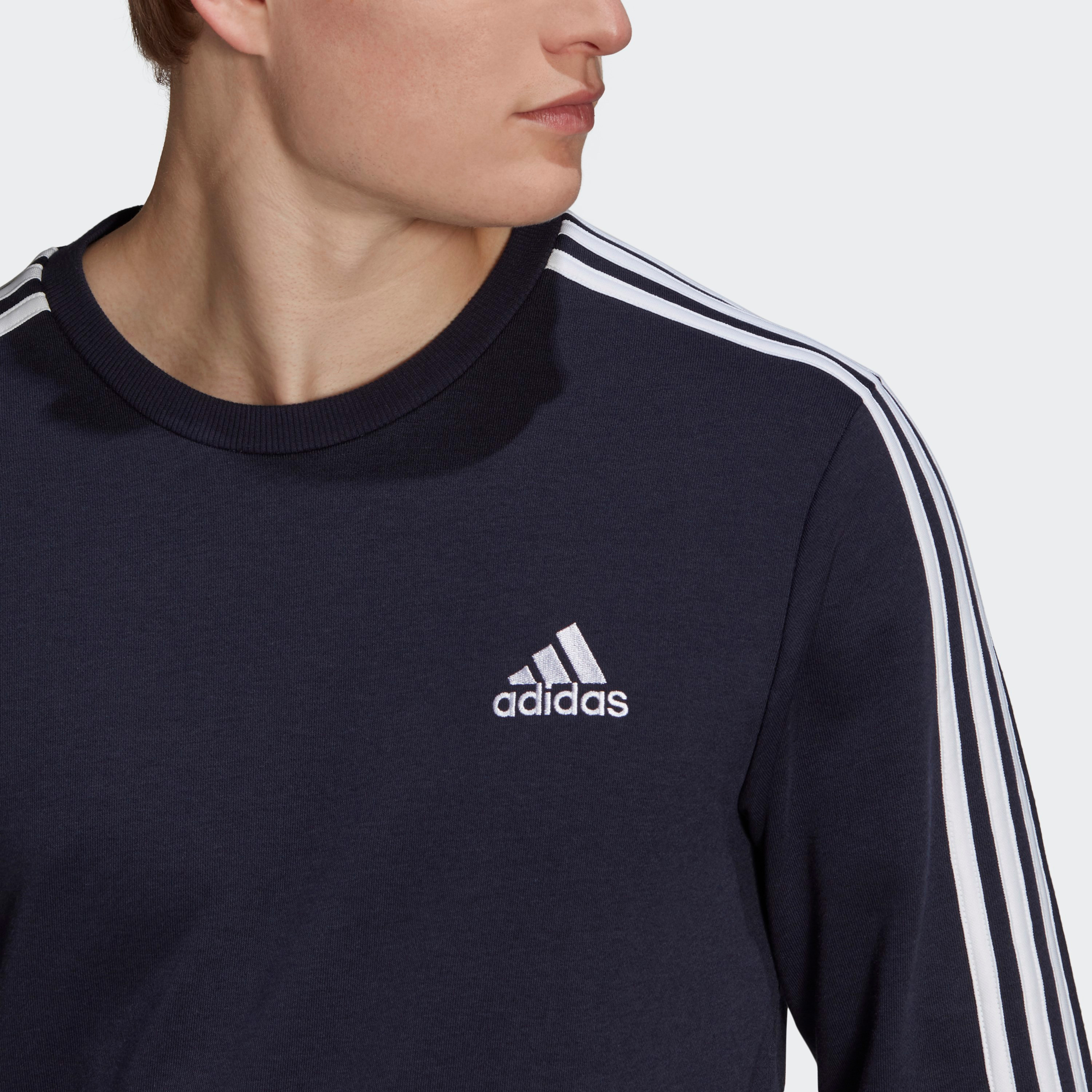 Adidas Mft Swt Men 3 Stripes Sweatshirt-men-winterwear-hoodiesandsweatshirts-image-4