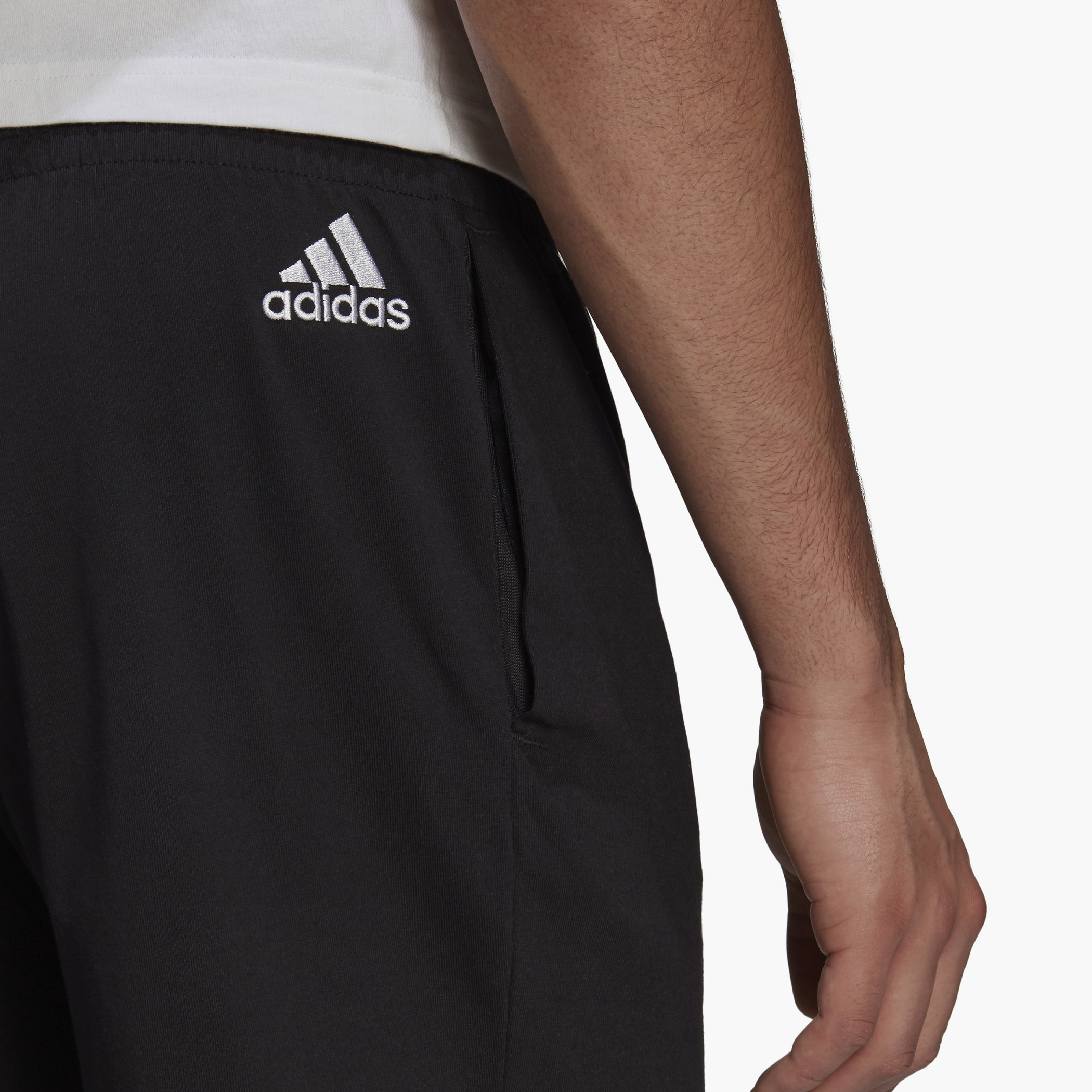Adidas M Lin Sj Sho Men Logo Shorts-men-clothing-bottoms-shorts-image-6