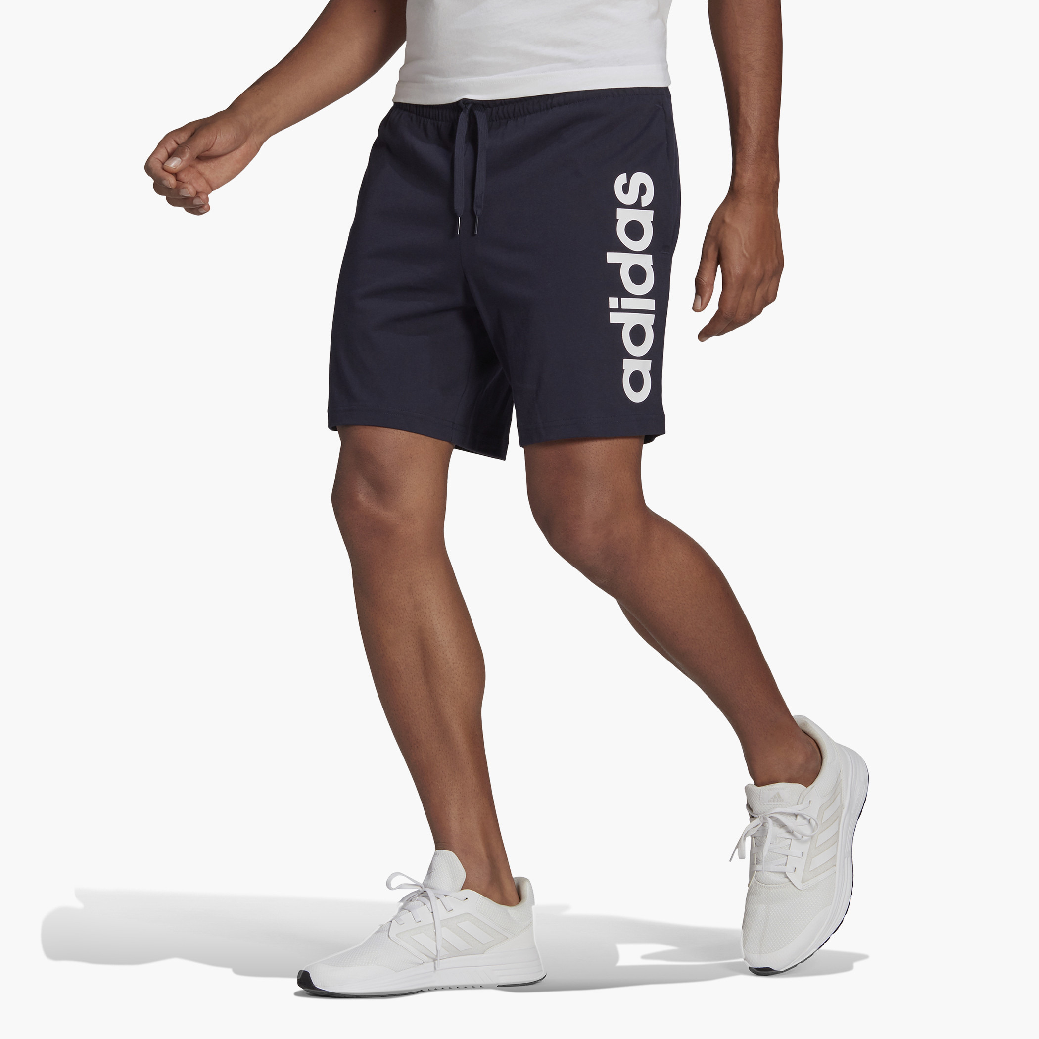 شورتس اديداس رجالي بشعار إم لين إس جي شو-men-clothing-bottoms-shorts-image-1