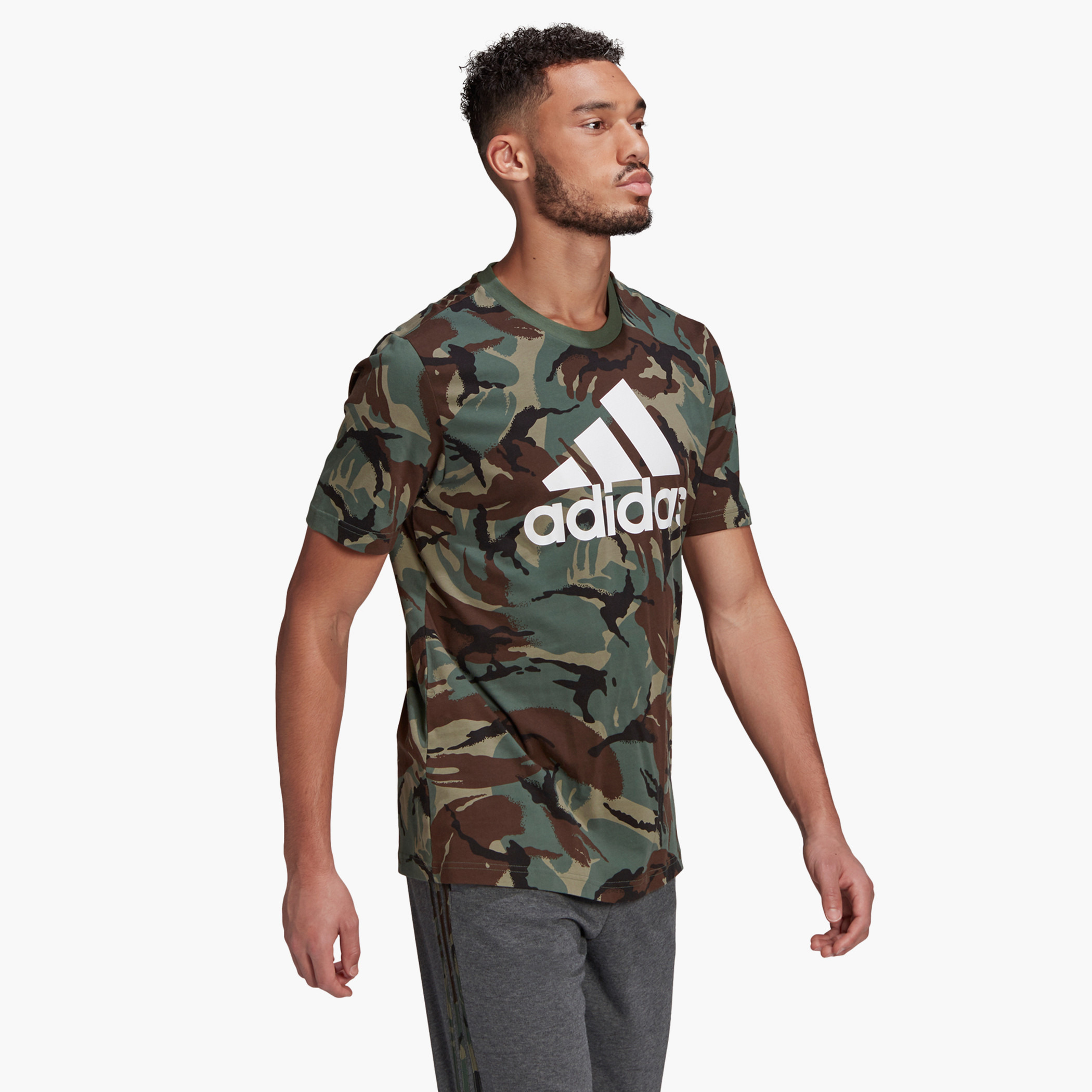 T shirt adidas store camouflage