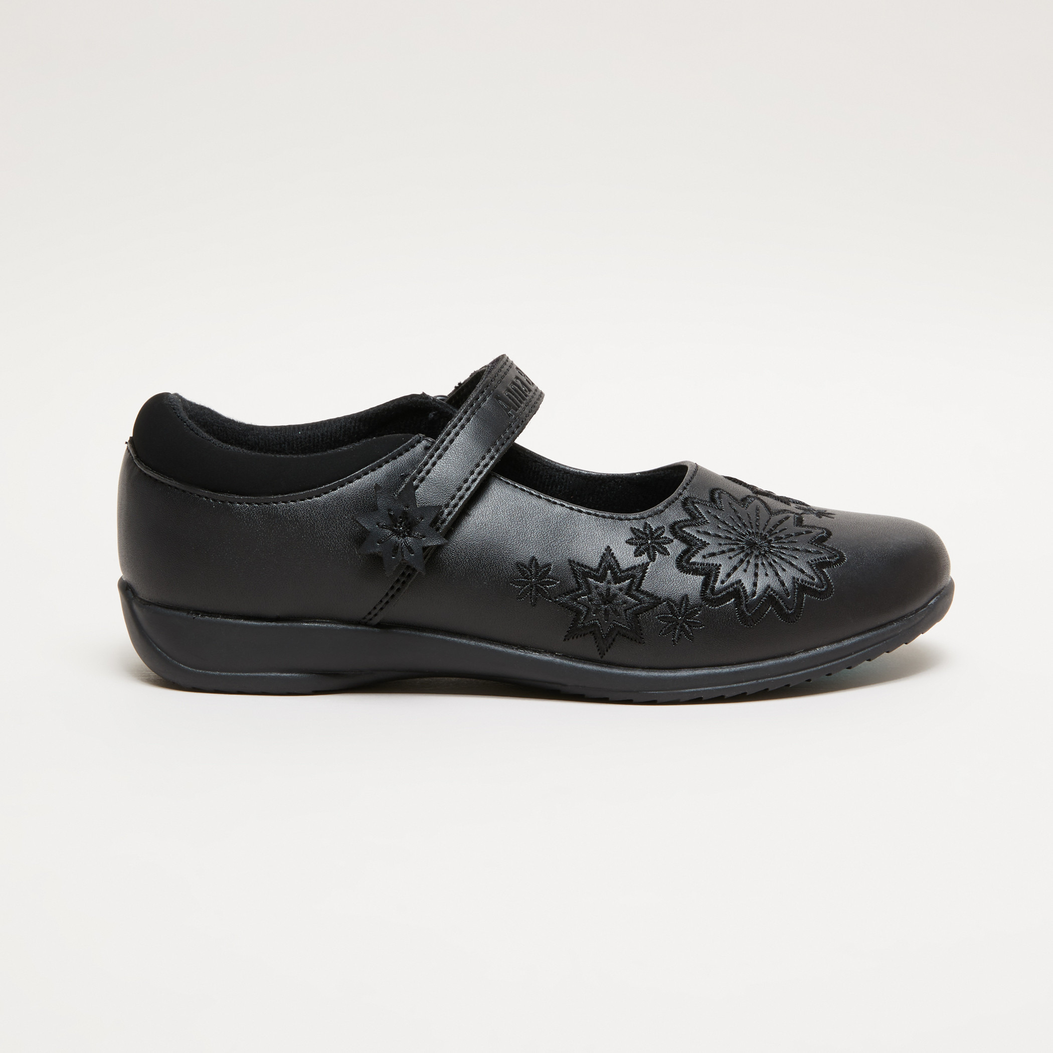 حذاء ماري جين بشريط إغلاق وتطريز فروزن-girls-shoes-schoolshoes-image-2