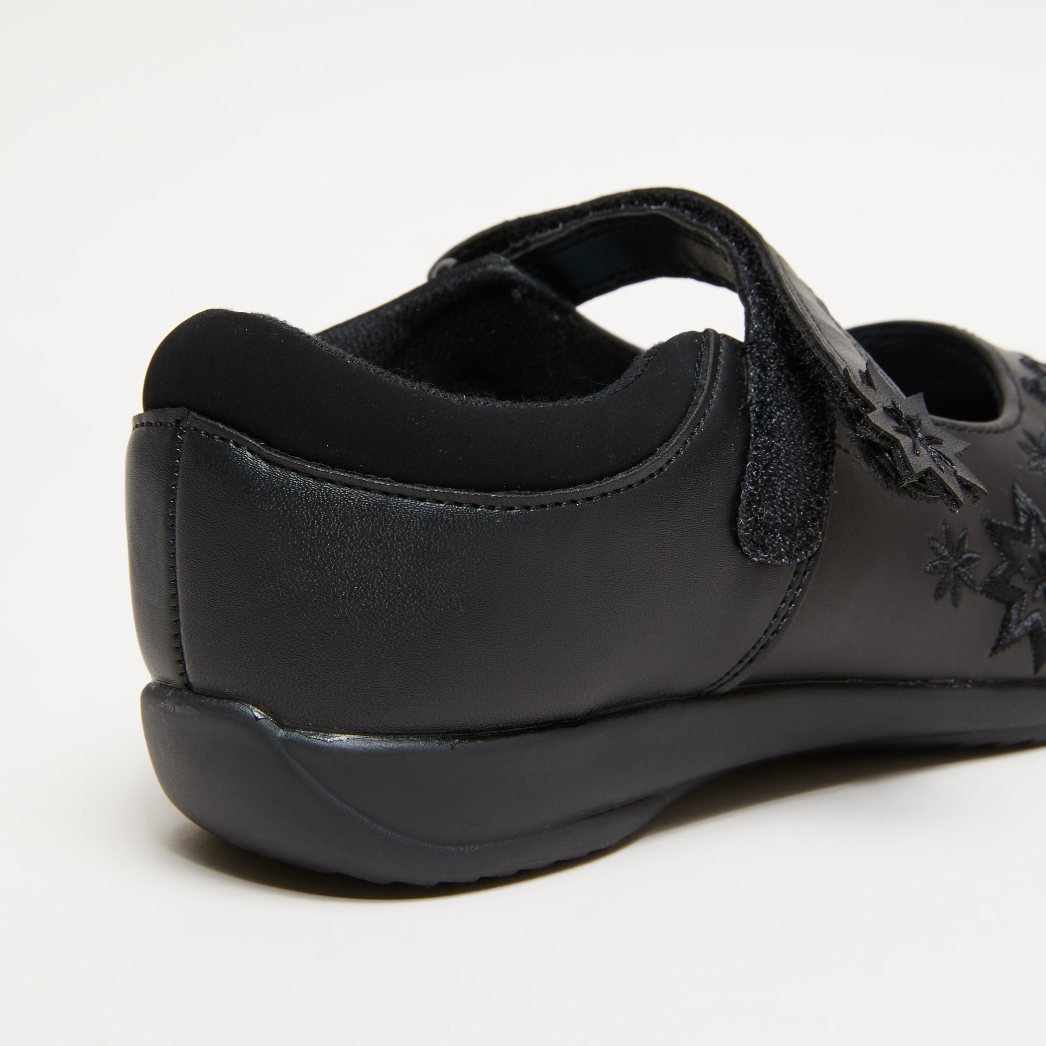 حذاء ماري جين بشريط إغلاق وتطريز فروزن-girls-shoes-schoolshoes-image-4