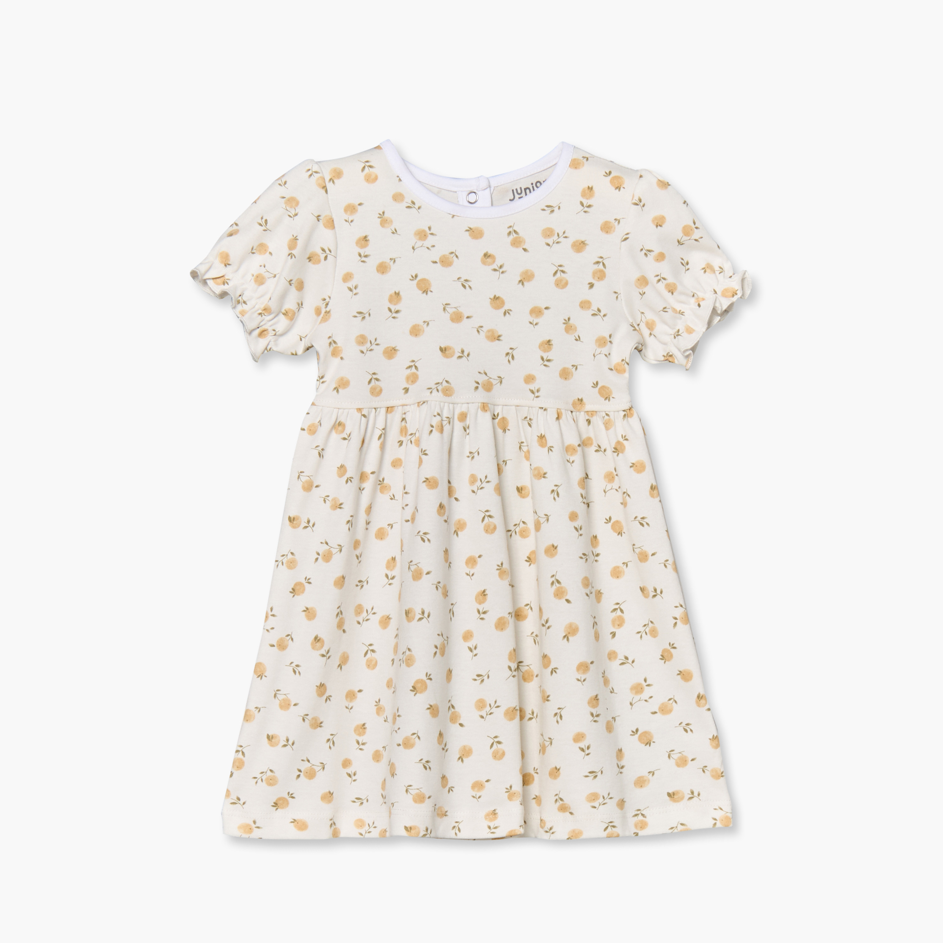 Pack of 3 Juniors Round Neck Knee Length A-line Dress with Assorted Print-baby-girls-clothing-dressesandjumpsuits-image-4