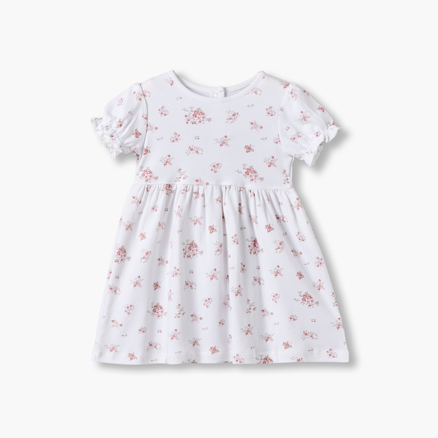 فساتين طول الركبة بطبعات أزهار وياقة مستديرة - عبوة 3 قطع-baby-girls-clothing-dressesandjumpsuits-image-5