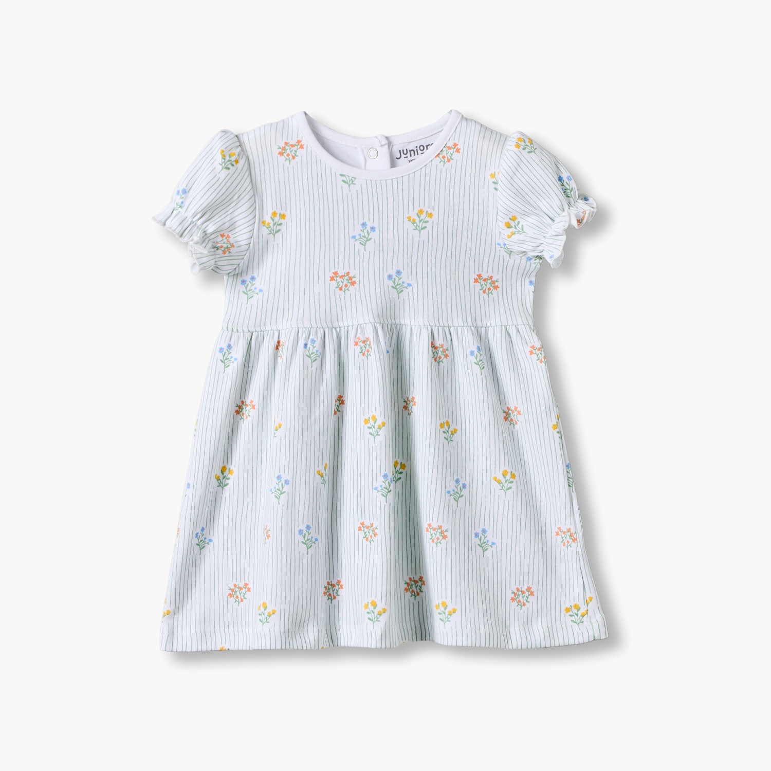 فساتين طول الركبة بطبعات أزهار وياقة مستديرة من جونيورز - عبوة 3 قطع-baby-girls-clothing-dressesandjumpsuits-image-2