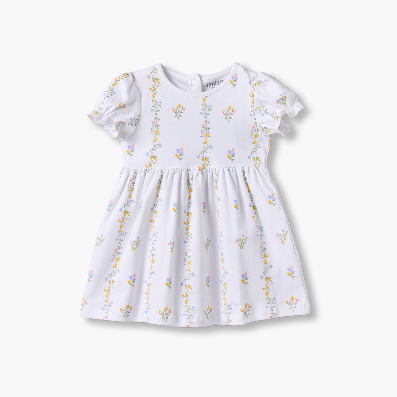 فساتين طول الركبة بطبعات أزهار وياقة مستديرة من جونيورز - عبوة 3 قطع-baby-girls-clothing-dressesandjumpsuits-image-5