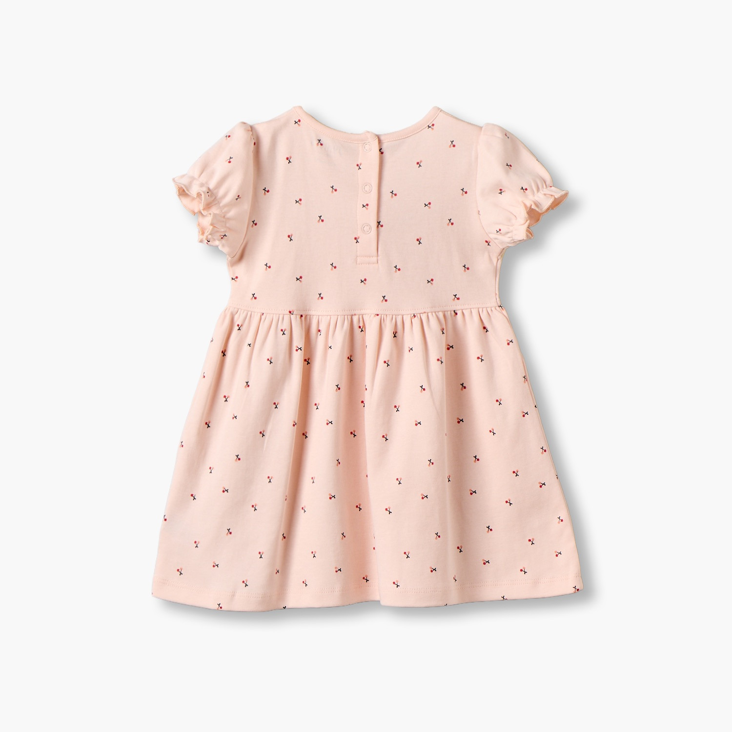 فساتين طول الركبة بطبعات متنوعة وياقة مستديرة من جونيورز - عبوة 3 قطع-baby-girls-clothing-dressesandjumpsuits-image-3