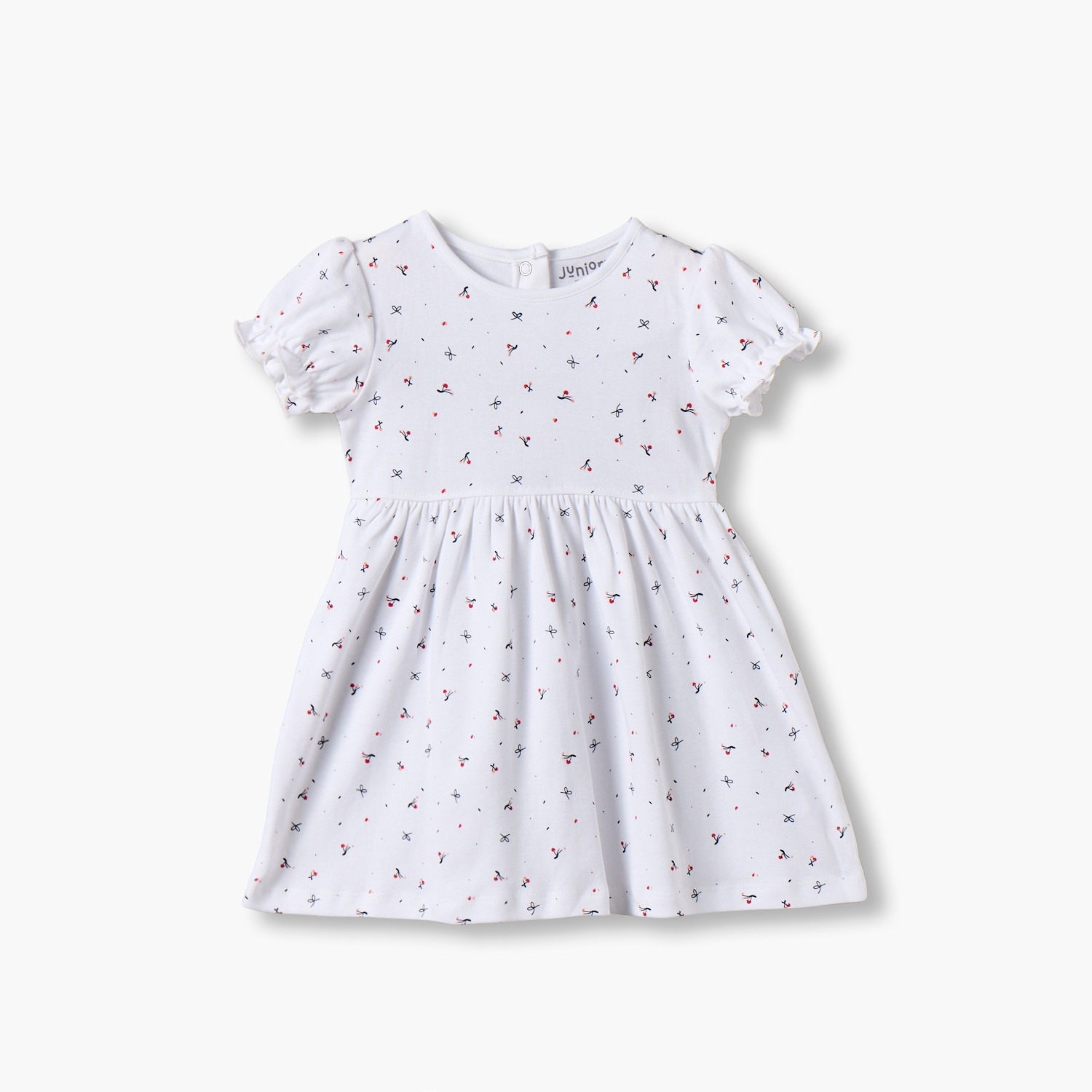 فساتين طول الركبة بطبعات متنوعة وياقة مستديرة من جونيورز - عبوة 3 قطع-baby-girls-clothing-dressesandjumpsuits-image-4