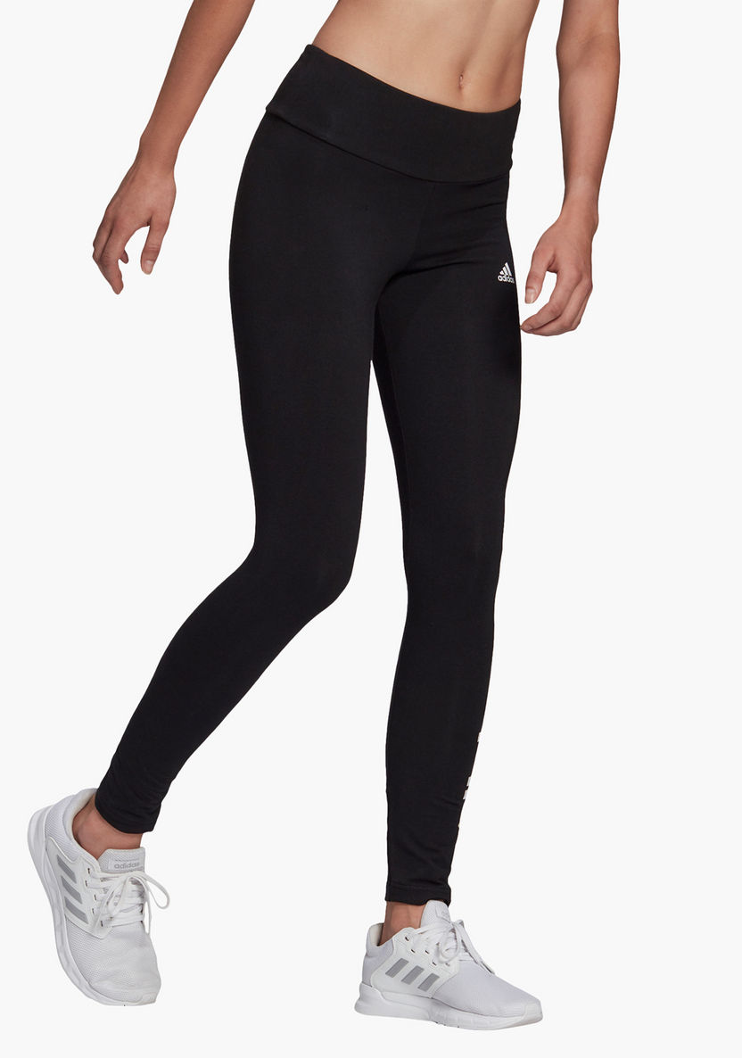 Adidas Women's Linear Leggings - GL0633-Bottoms-image-1