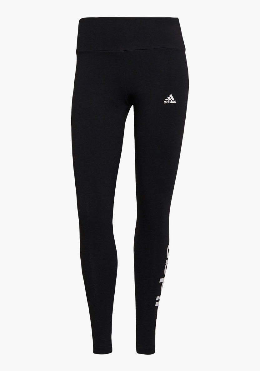 Adidas Women's Linear Leggings - GL0633-Bottoms-image-5