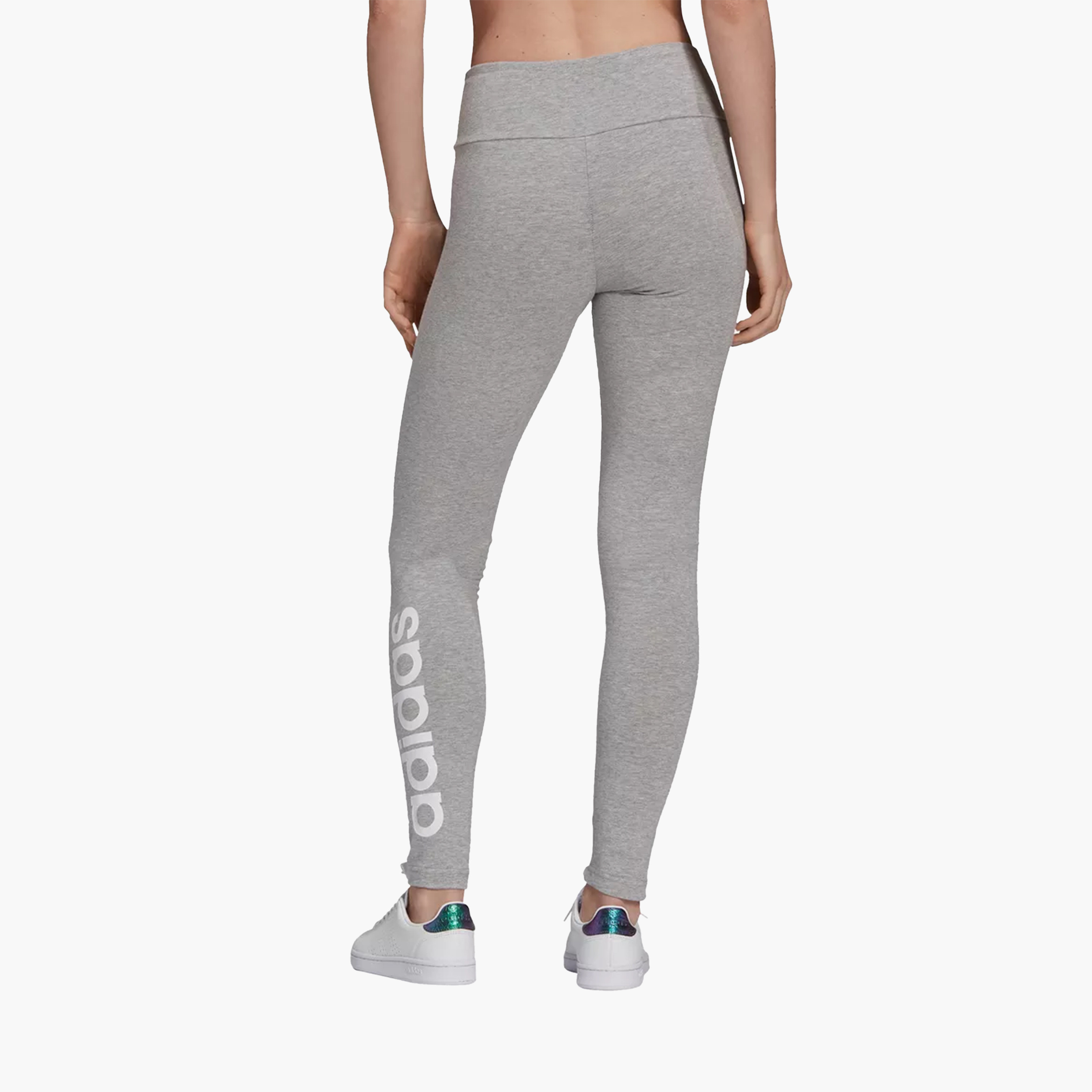 Adidas Women Essentials High-Waisted Logo Tights | OE-women-clothing-leggings-image-2