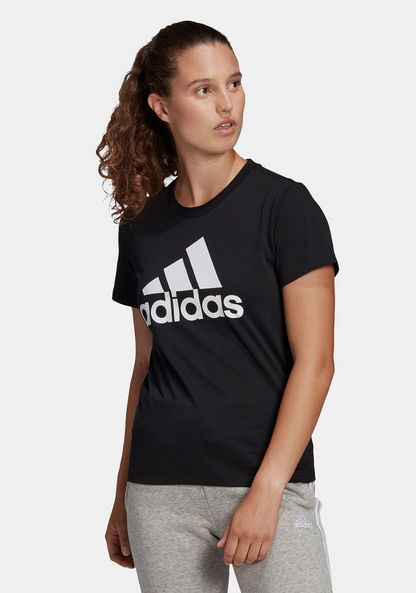 Adidas Women's Brand Love T-shirt - GL0722-T Shirts & Vests-image-0