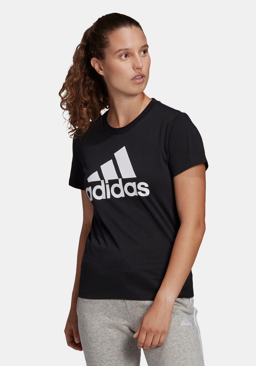 Adidas Women's Brand Love T-shirt - GL0722-T Shirts & Vests-image-0