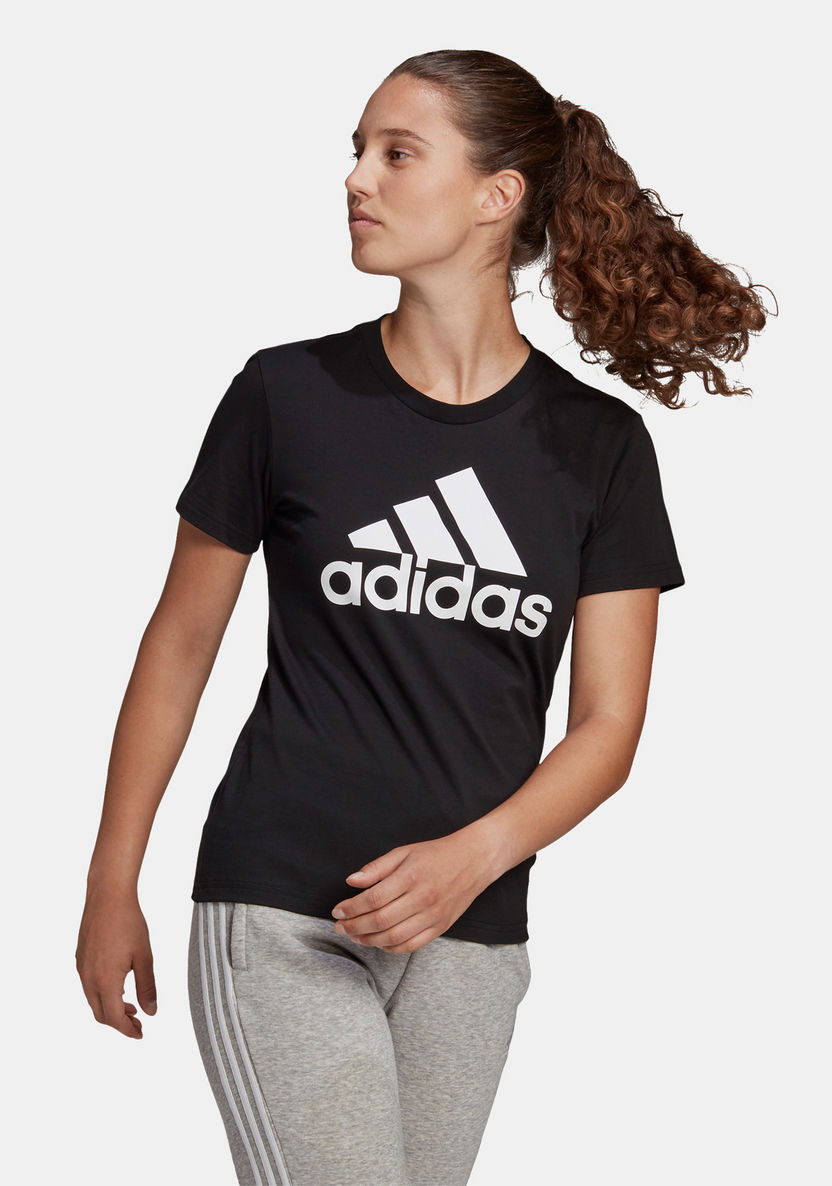 Adidas Women's Brand Love T-shirt - GL0722-T Shirts and Vests-image-1