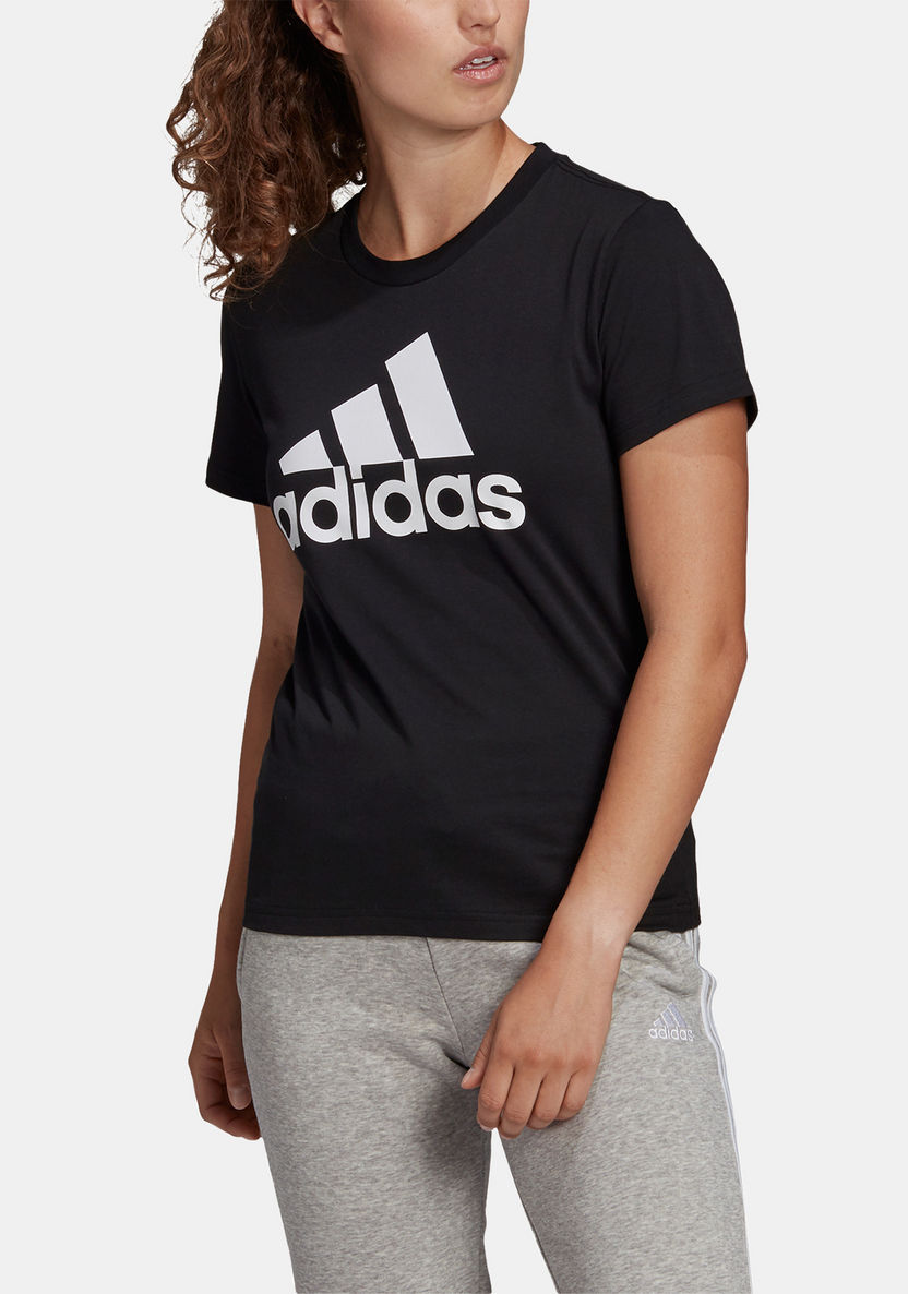 Adidas Women's Brand Love T-shirt - GL0722-T Shirts and Vests-image-3