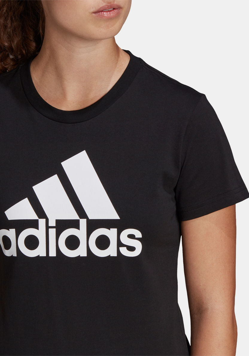 Adidas Women's Brand Love T-shirt - GL0722-T Shirts and Vests-image-4