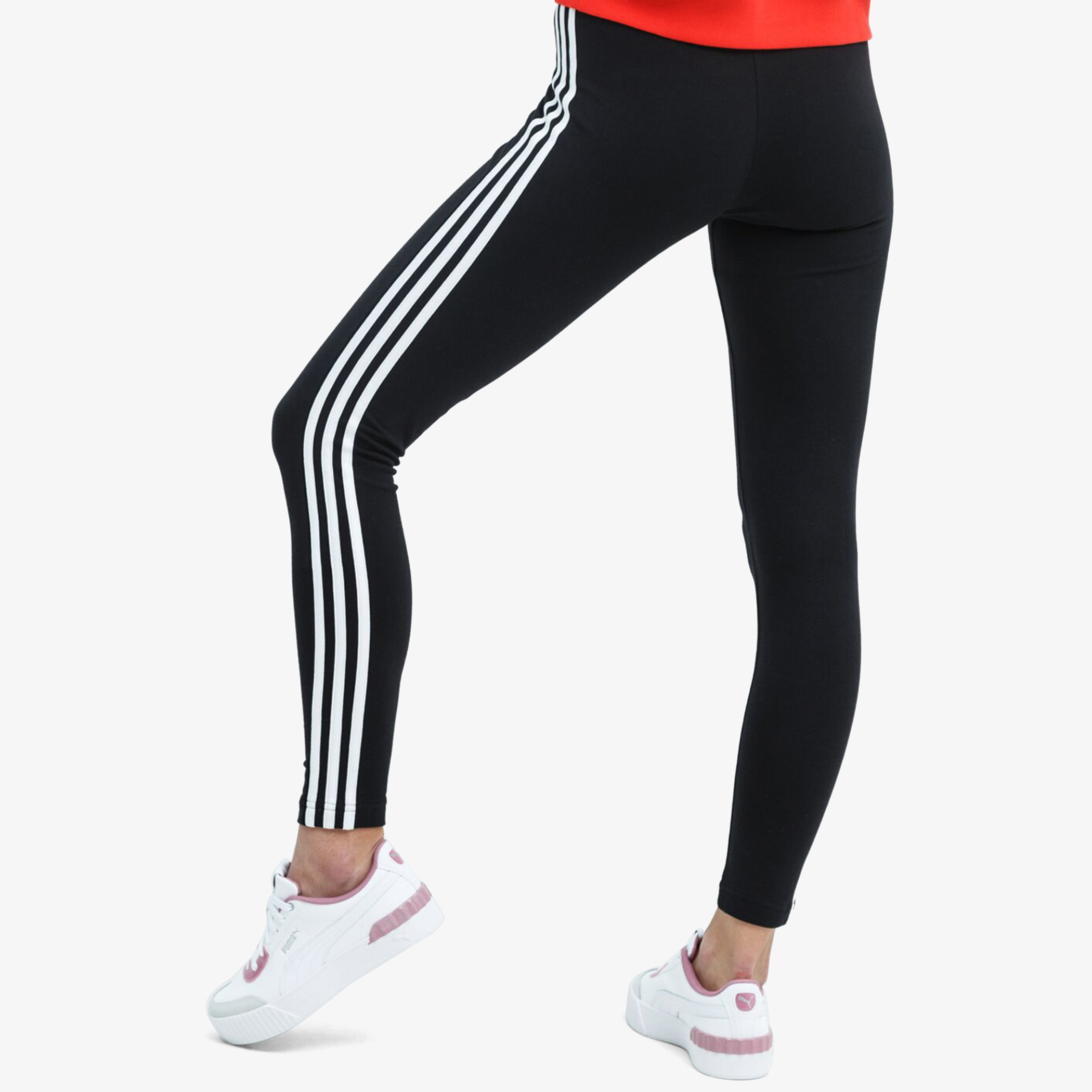 Adidas 2 hot sale stripe leggings