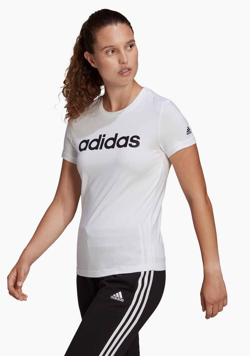 Adidas Women's Slim Fit T-shirt - GL0768-T Shirts & Vests-image-0