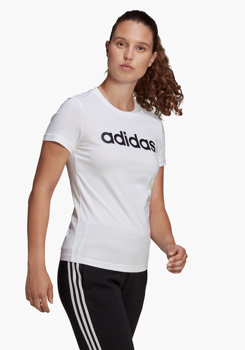 Adidas Women's Slim Fit T-shirt - GL0768-T Shirts & Vests-image-1