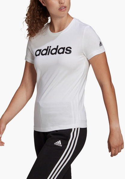 Adidas Women's Slim Fit T-shirt - GL0768-T Shirts and Vests-image-2