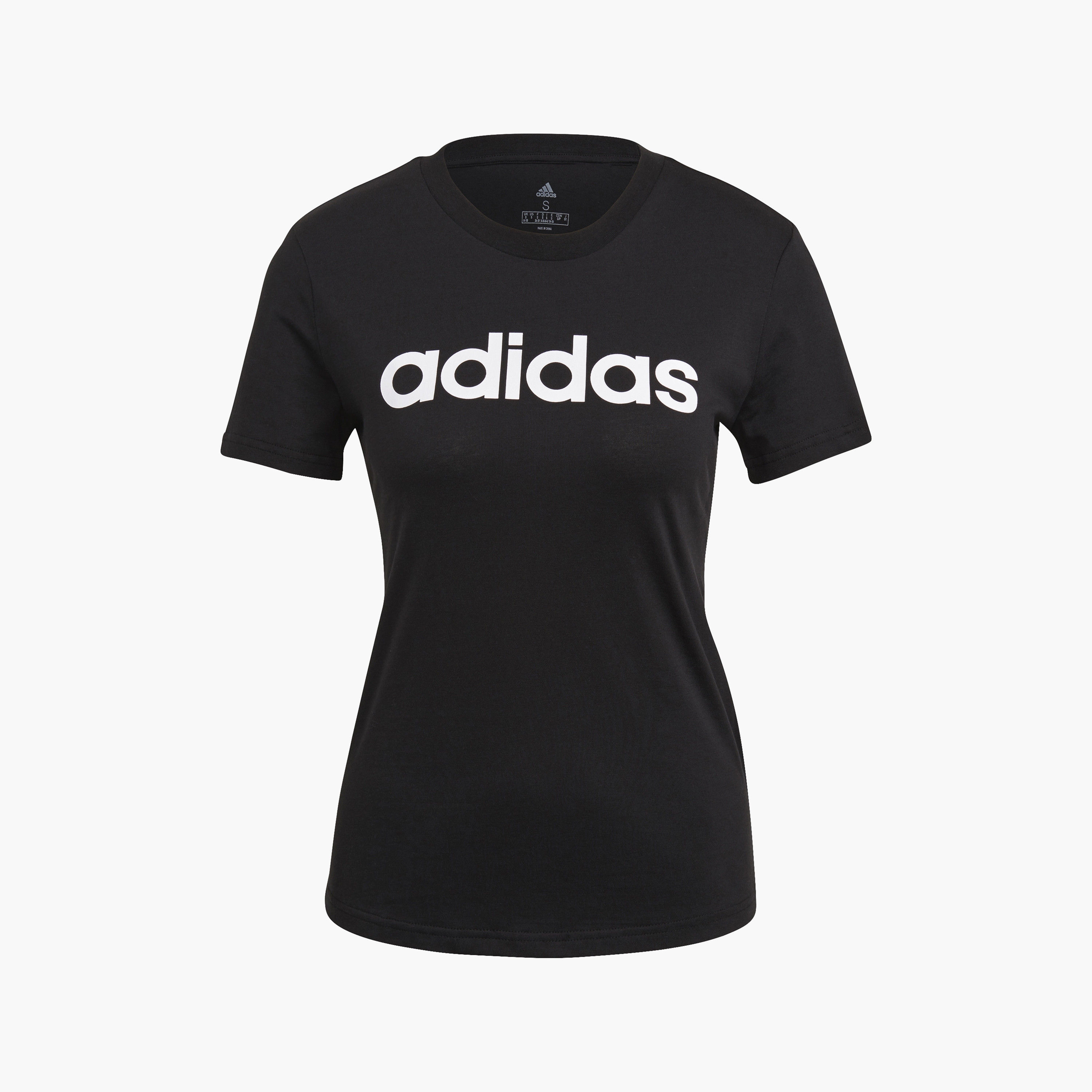 تيشيرت نسائي بشعار إسينشالز سليم من أديداس | OE-sports-women-clothing-tshirtsandvests-image-13