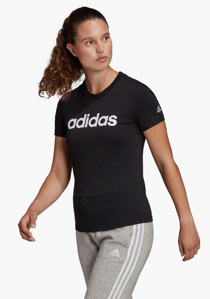 Adidas Women's Slim Fit T-shirt - GL0769-T Shirts and Vests-image-0