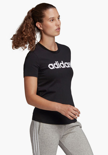 Adidas Women's Slim Fit T-shirt - GL0769-T Shirts and Vests-image-1