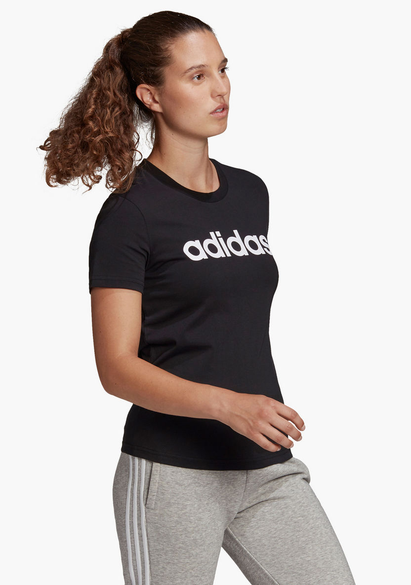 Adidas Women's Slim Fit T-shirt - GL0769-T Shirts & Vests-image-1