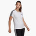 Adidas Logo Print Crew Neck T-shirt with Short Sleeves-T Shirts & Vests-thumbnailMobile-1