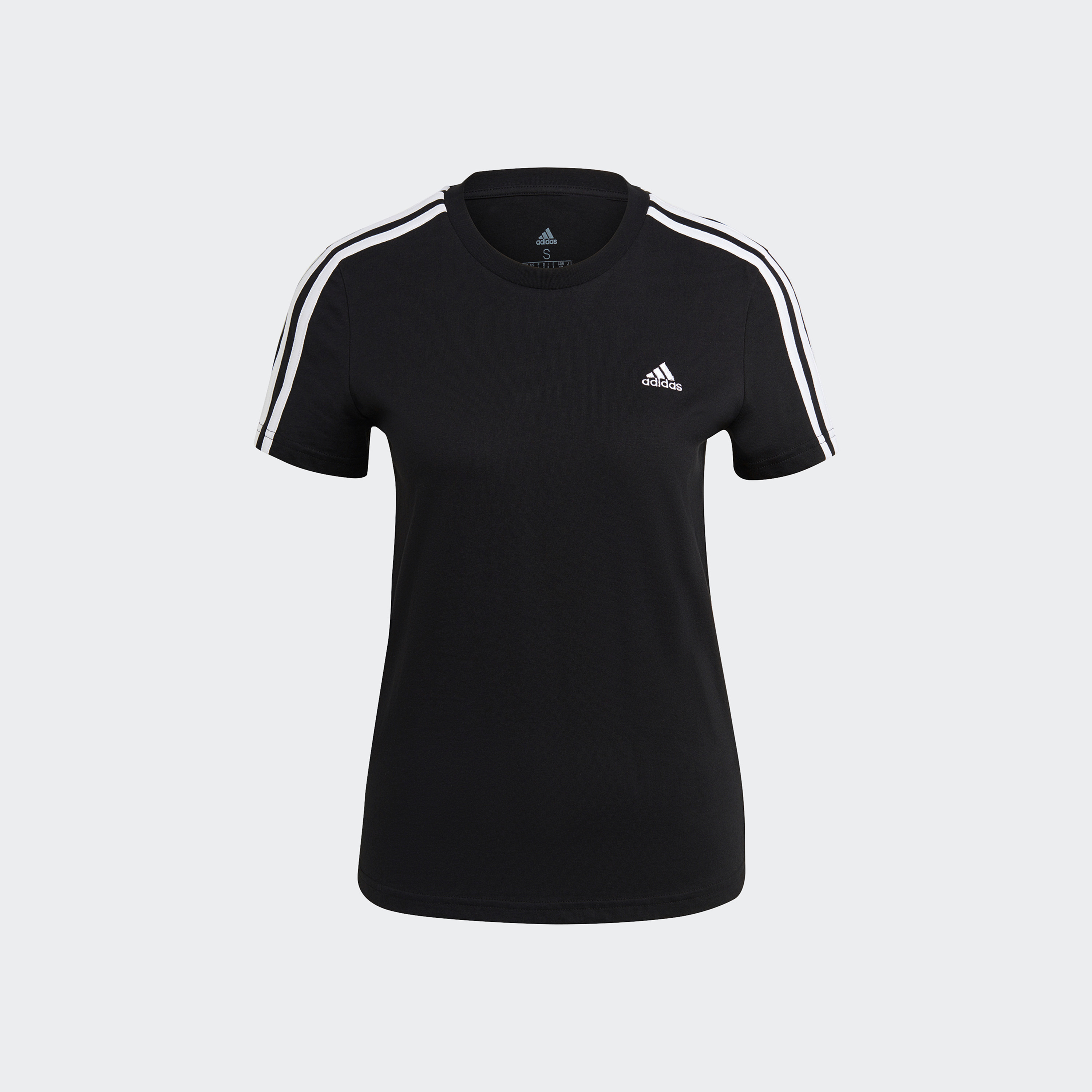 سروال رياضي اسنشيال ضئيل بثلاثة خطوط من اديداس للنساء | او اي-sports-women-clothing-tshirtsandvests-image-2