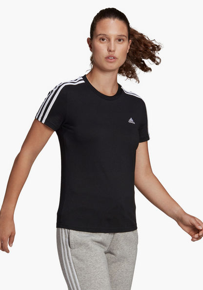 Adidas Women's Logo Print Crew Neck T-shirt - GL0784