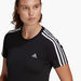Adidas Women's Logo Print Crew Neck T-shirt - GL0784-T Shirts & Vests-thumbnailMobile-3