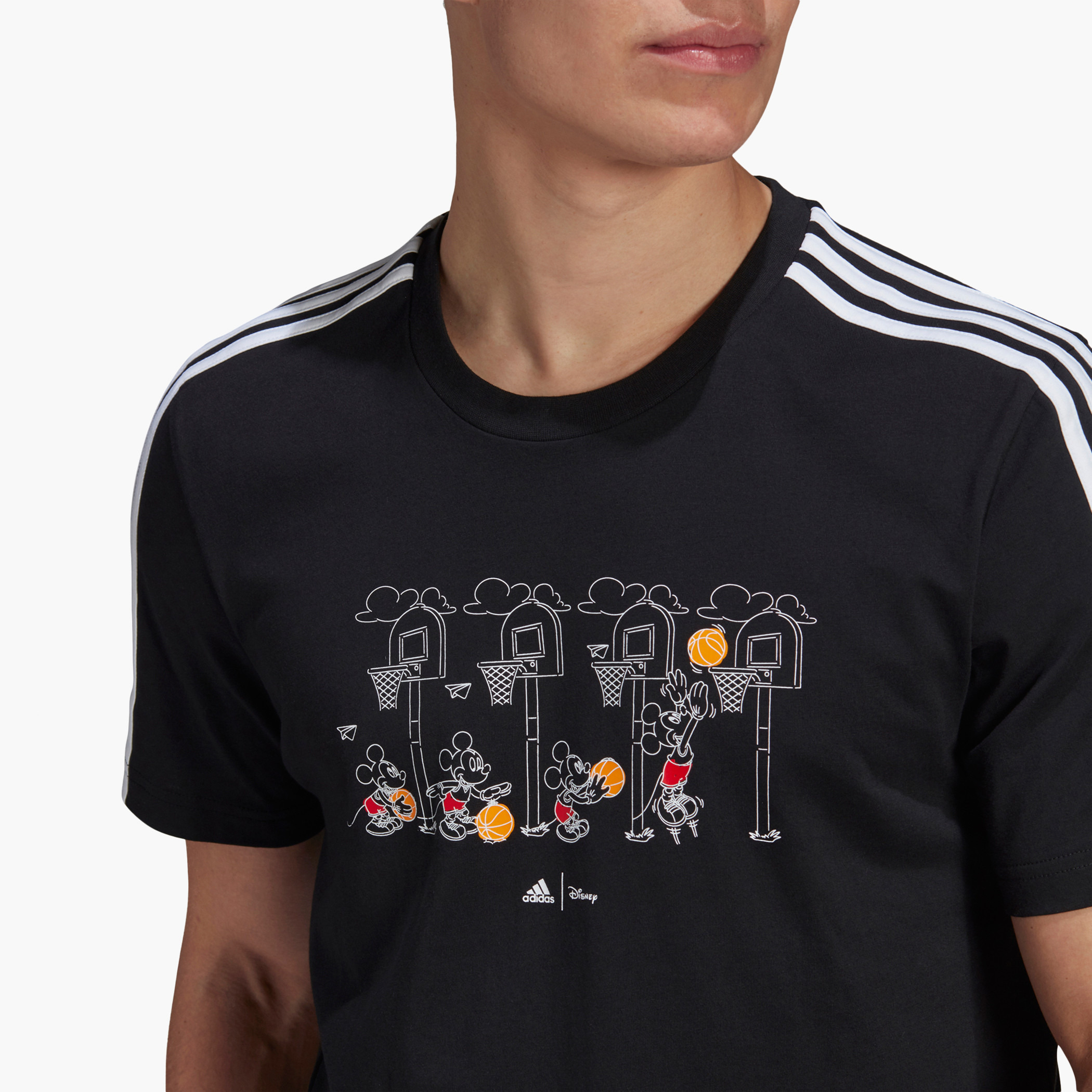 Adidas mickey mouse outlet t-shirt