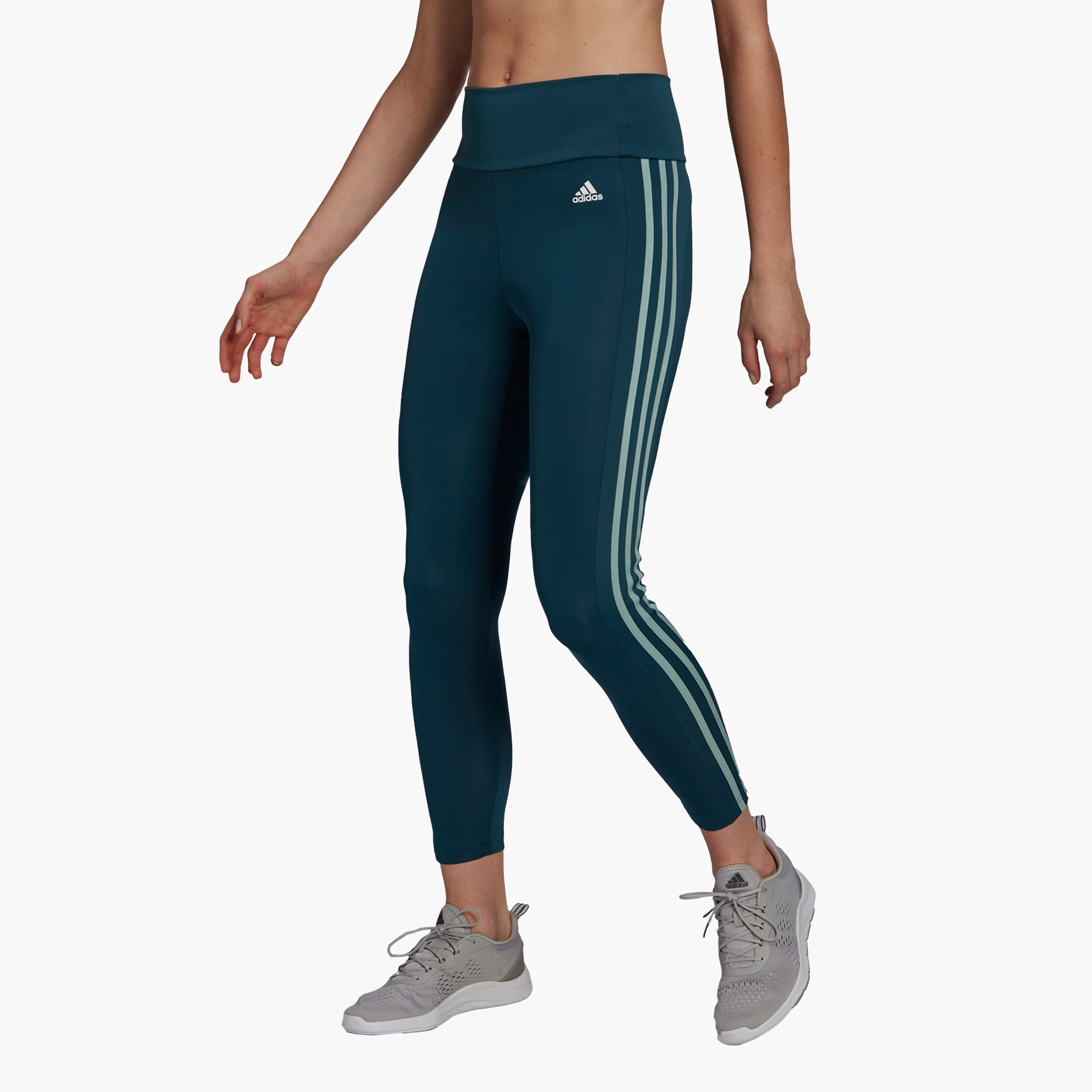 Buy Adidas women tight fit high waist training leggings purple Online |  Brands For Less