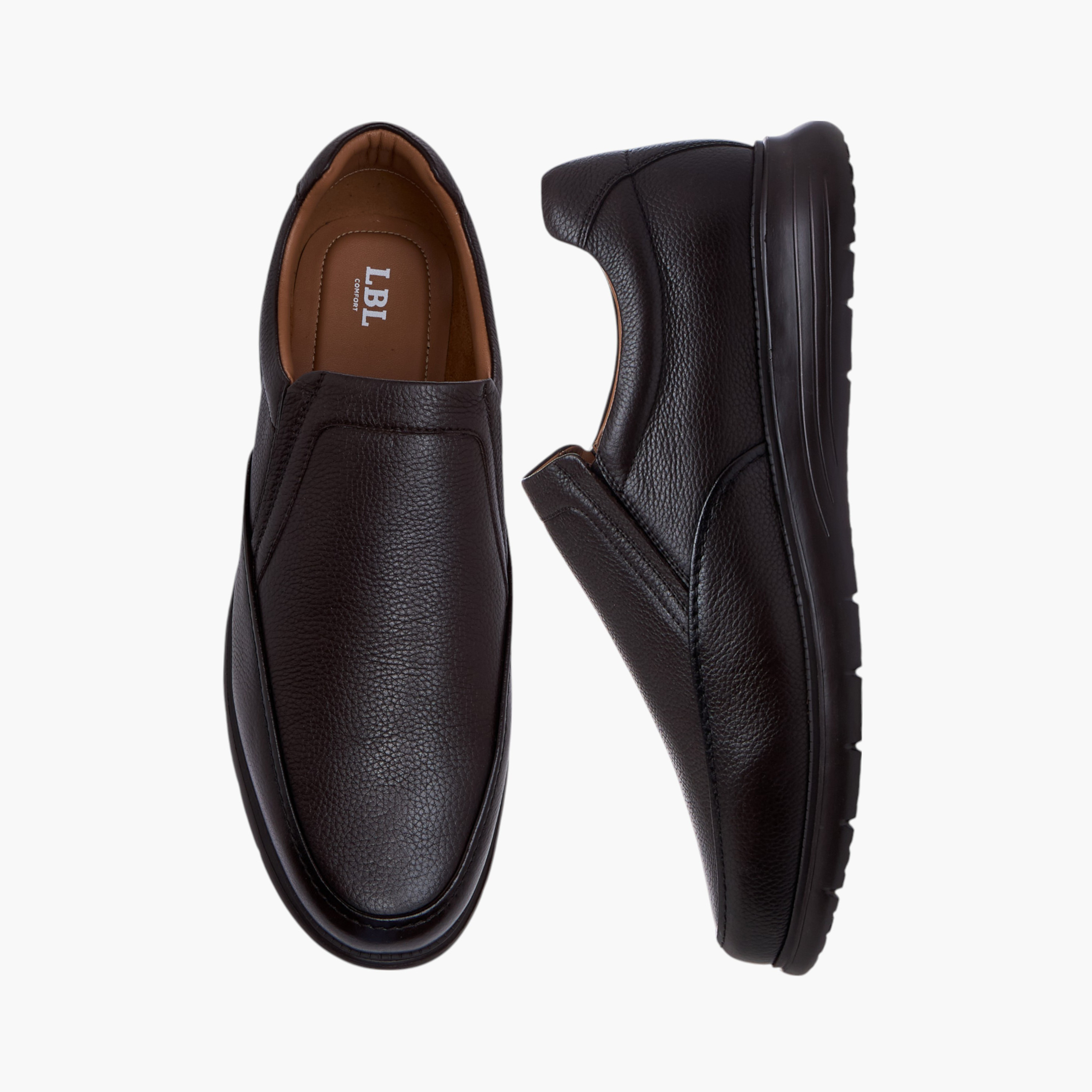 LBL by Shoexpress Solid Slip-On Loafers-men-shoes-loafersandmoccasins-image-1