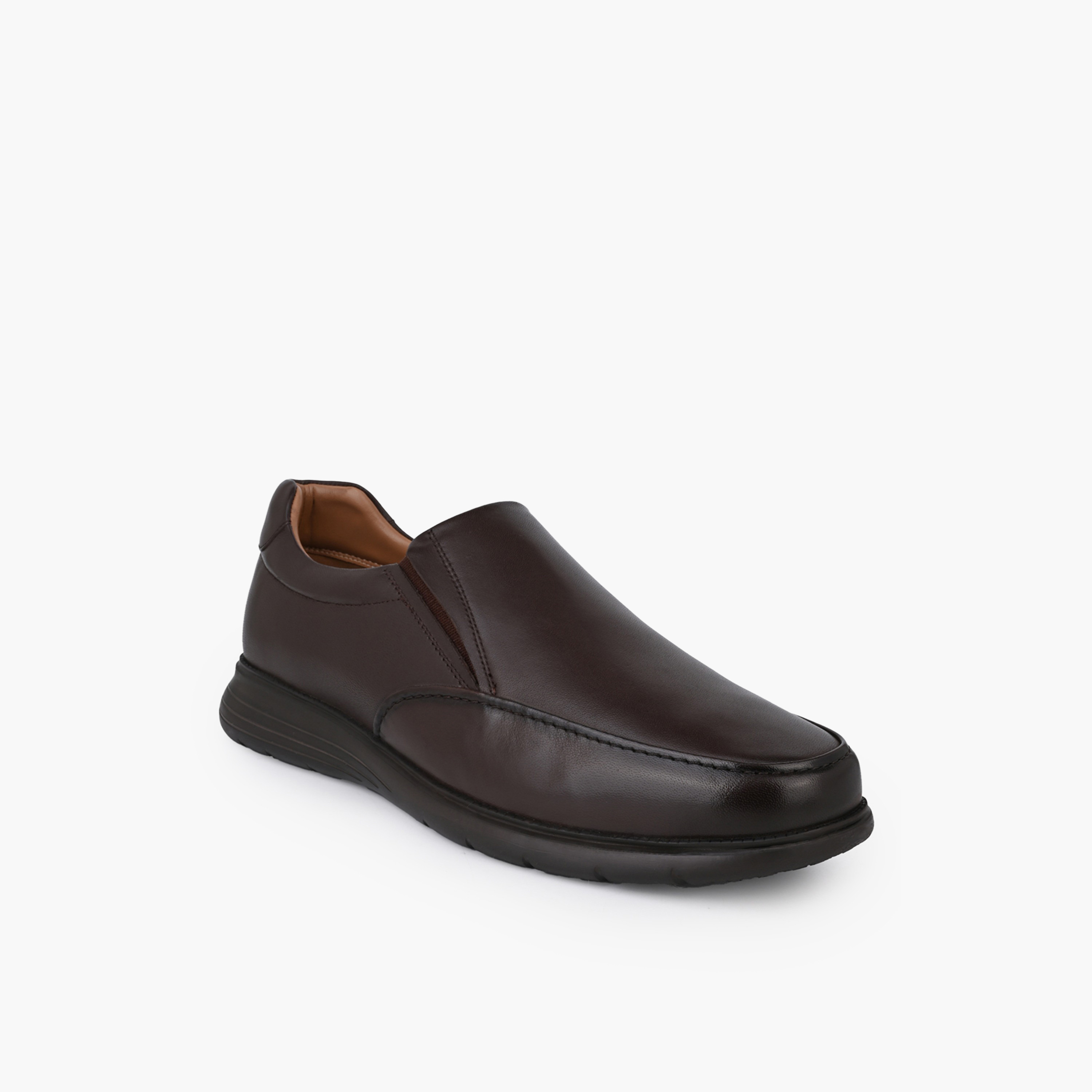 LBL by Shoexpress Men Leather Slip-On Loafers-men-shoes-formalshoes-image-2
