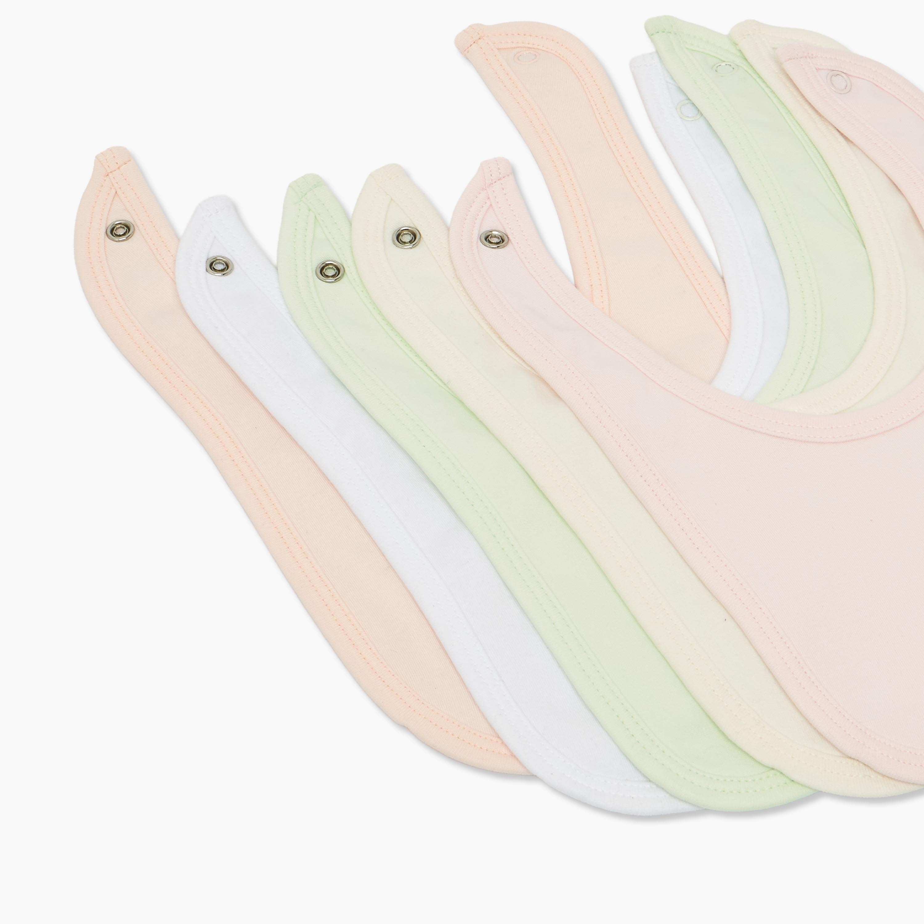 Pack of 5 Gloo Baby Bib with Snap Button Closure-baby-feeding-bibs-image-9