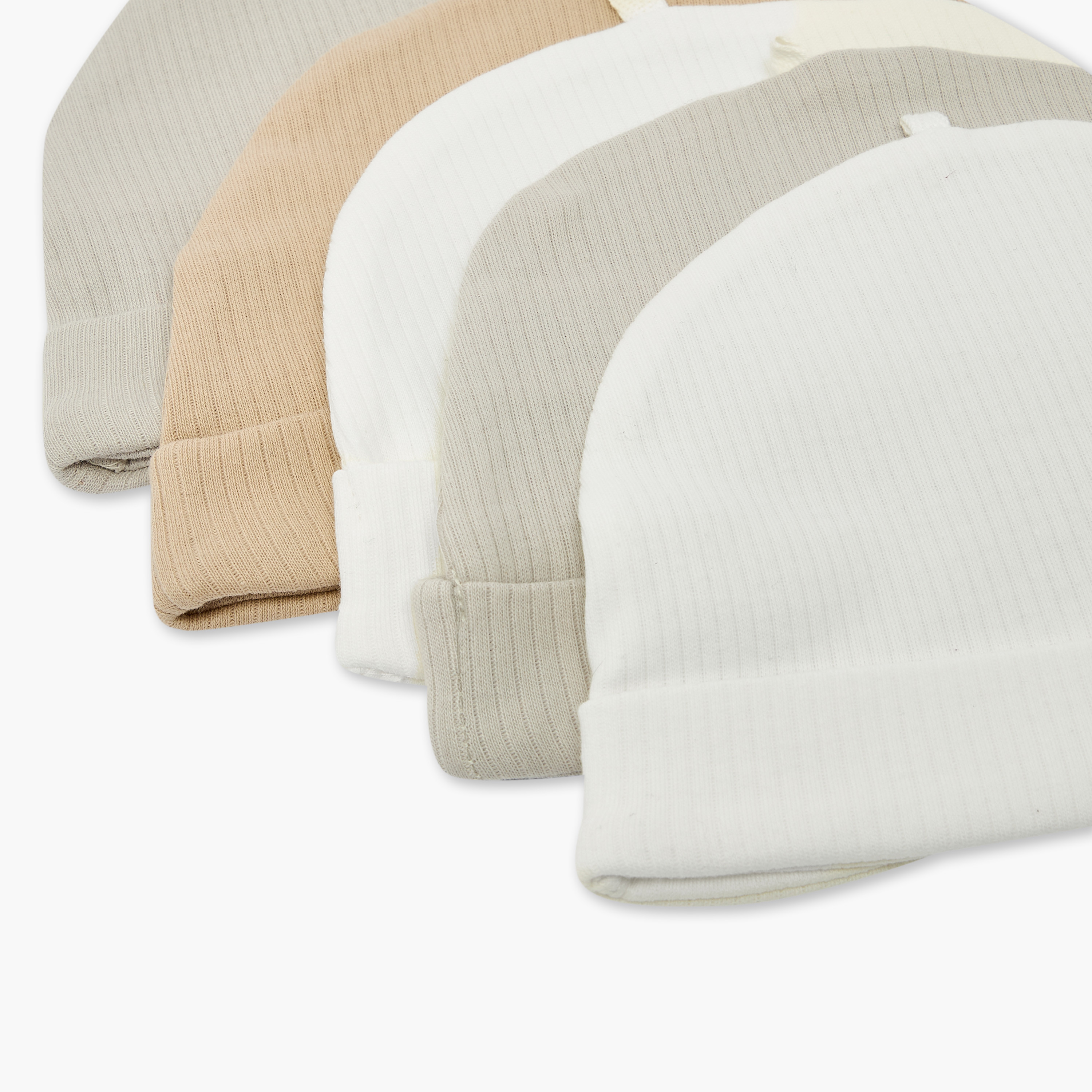قبعة بتصميم مضلع من جلو - عبوة من 5 قطع-baby-girls-accessories-caps-image-10