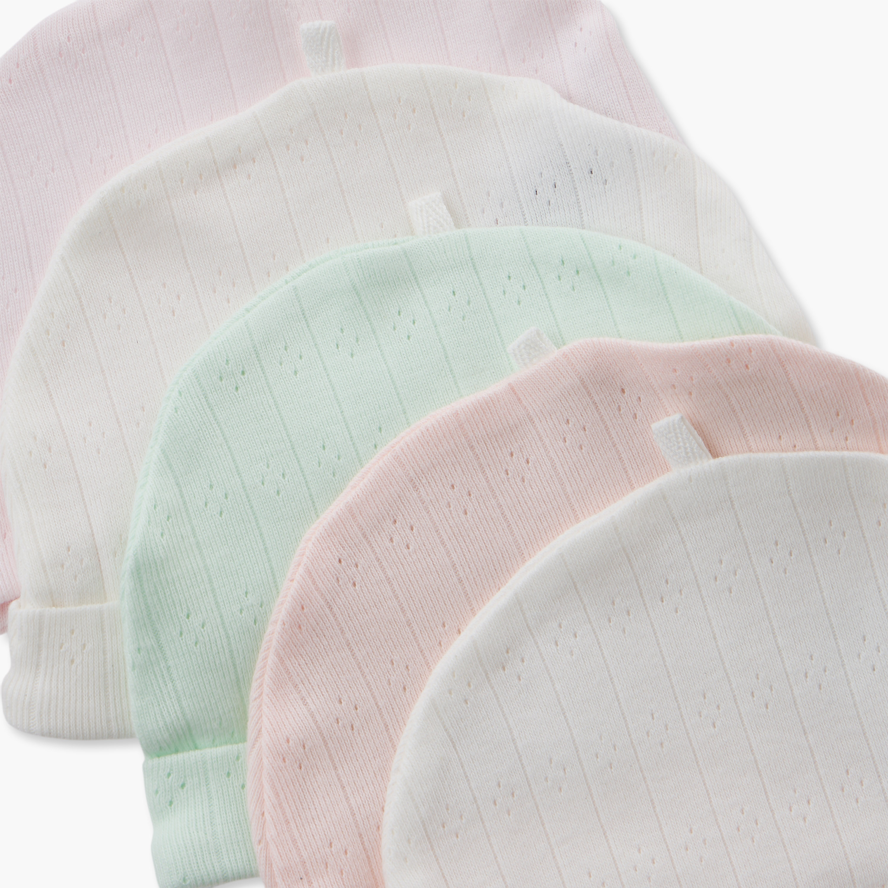 طقم قبعات من جلو بحافة مطوية - 5 قطع-baby-boys-accessories-caps-image-9