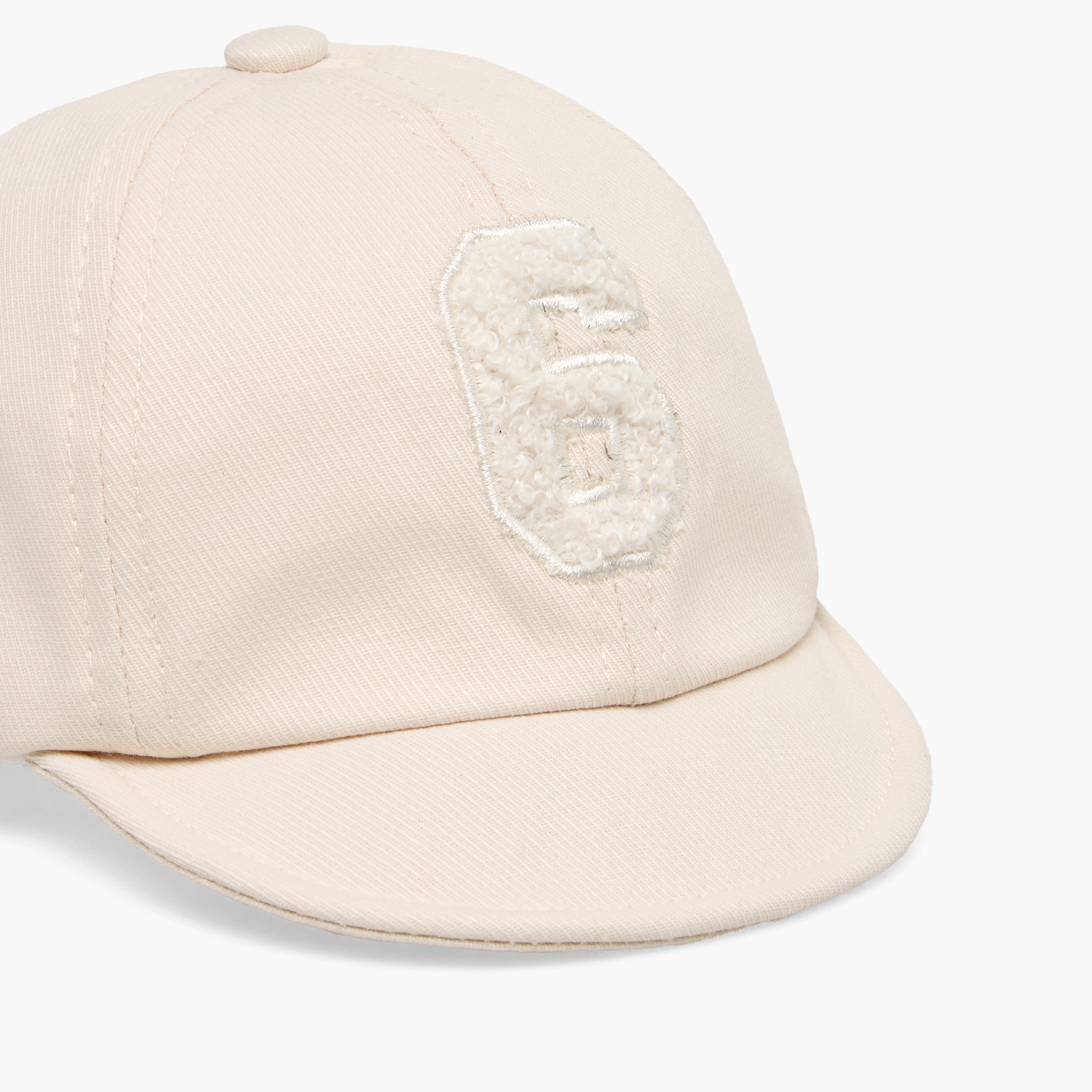 Gloo Cap with Numerical Embroidery-baby-boys-accessories-caps-image-5
