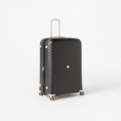 IT Textured Hardcase Trolley Bag with Retractable Handle-Luggage-image-0