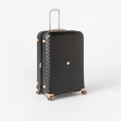 IT Textured Hardcase Trolley Bag with Retractable Handle