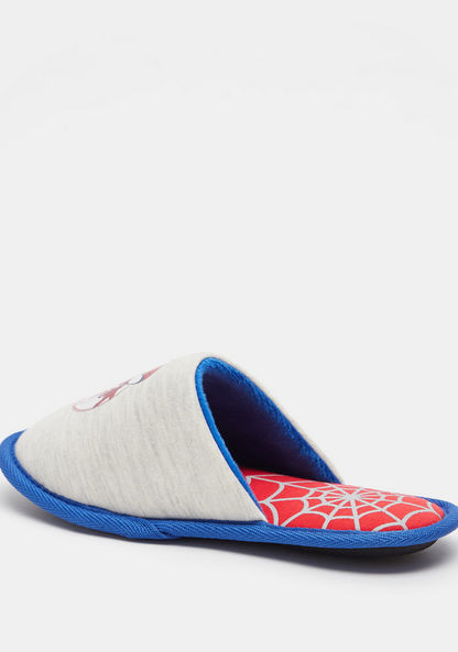 Marvel Spider-Man Print Bedroom Slide Slippers