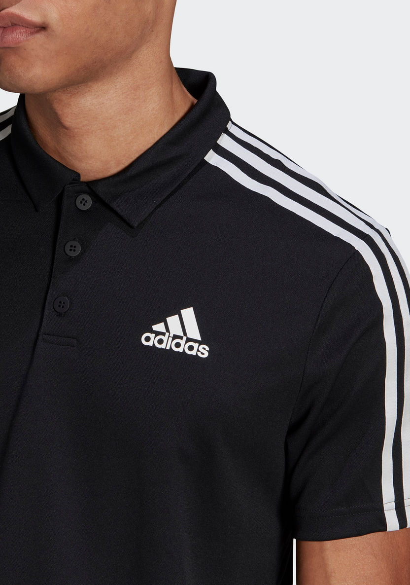 Buy Men's Adidas M 3S Ps Men 3 Stripe Polo T-Shirt GM2075 Online ...