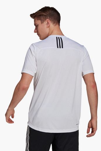 Adidas Aeroready Training T-shirt with Crew Neck and Short Sleeves