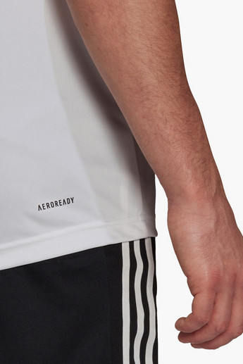 Adidas Aeroready Training T-shirt with Crew Neck and Short Sleeves