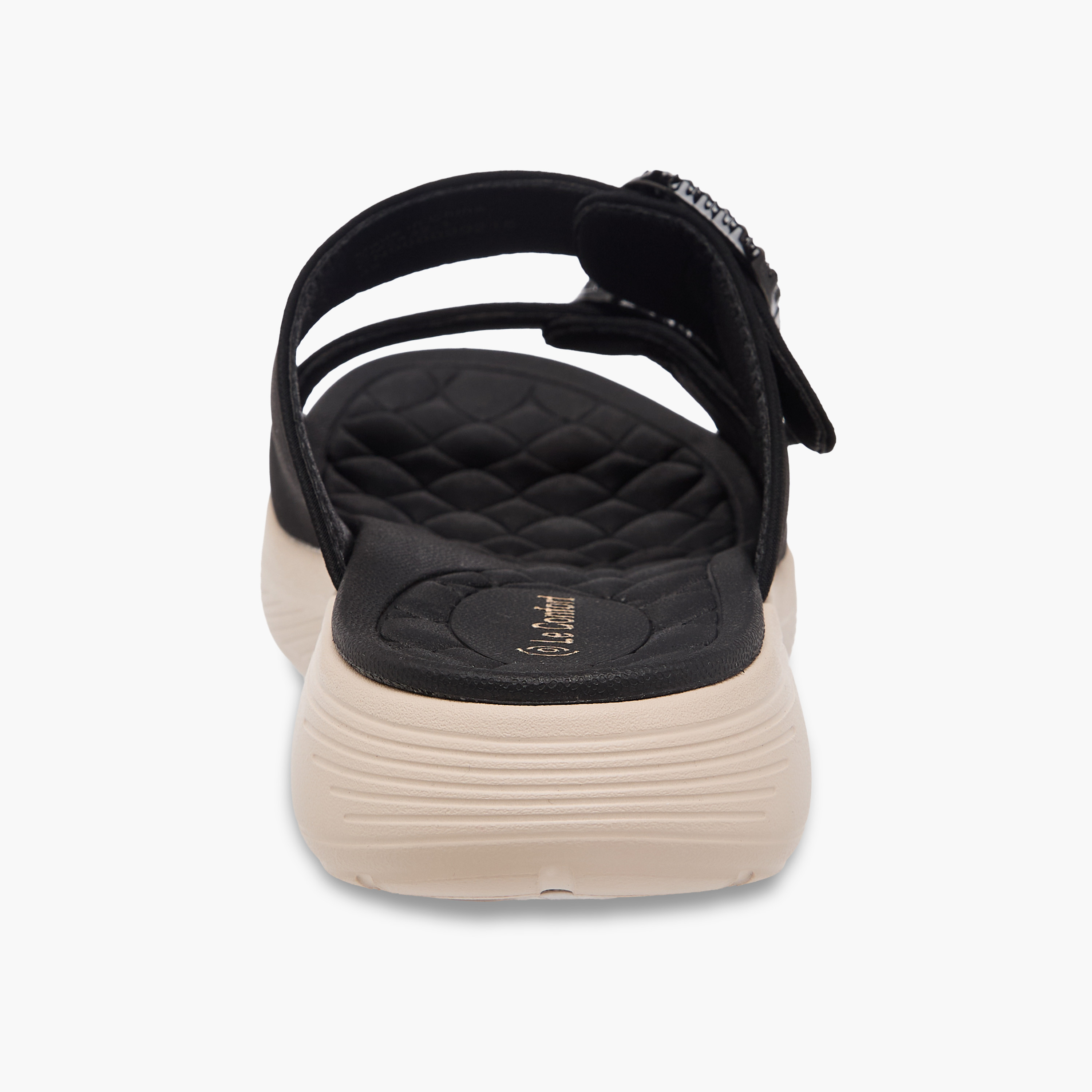 شبشب مريح مزين بإبزيم للنساء من لو كونفورت-women-shoes-sandals-heeled-image-2
